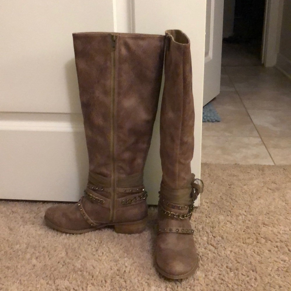 Below the knee boots